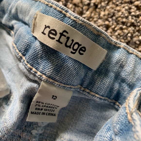 Refuge shorts. Light blue. Size 12 - Picture 3 of 3